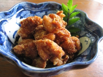 お酢屋の鶏の唐揚げ