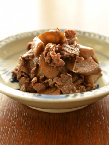 具だくさん！牛肉のしぐれ煮